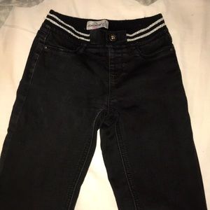 Black skinny tight jeans